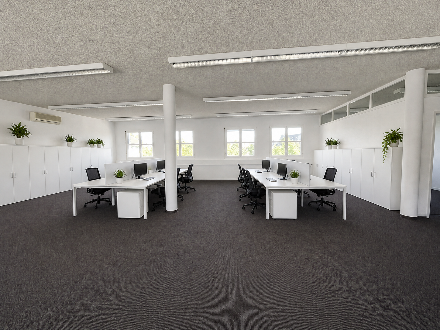 Büroraum Gewerbefläche – 122 m2